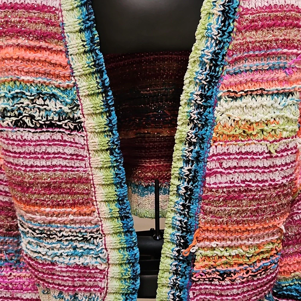 WILD FABLE Colorful Knit Cardigan - S
